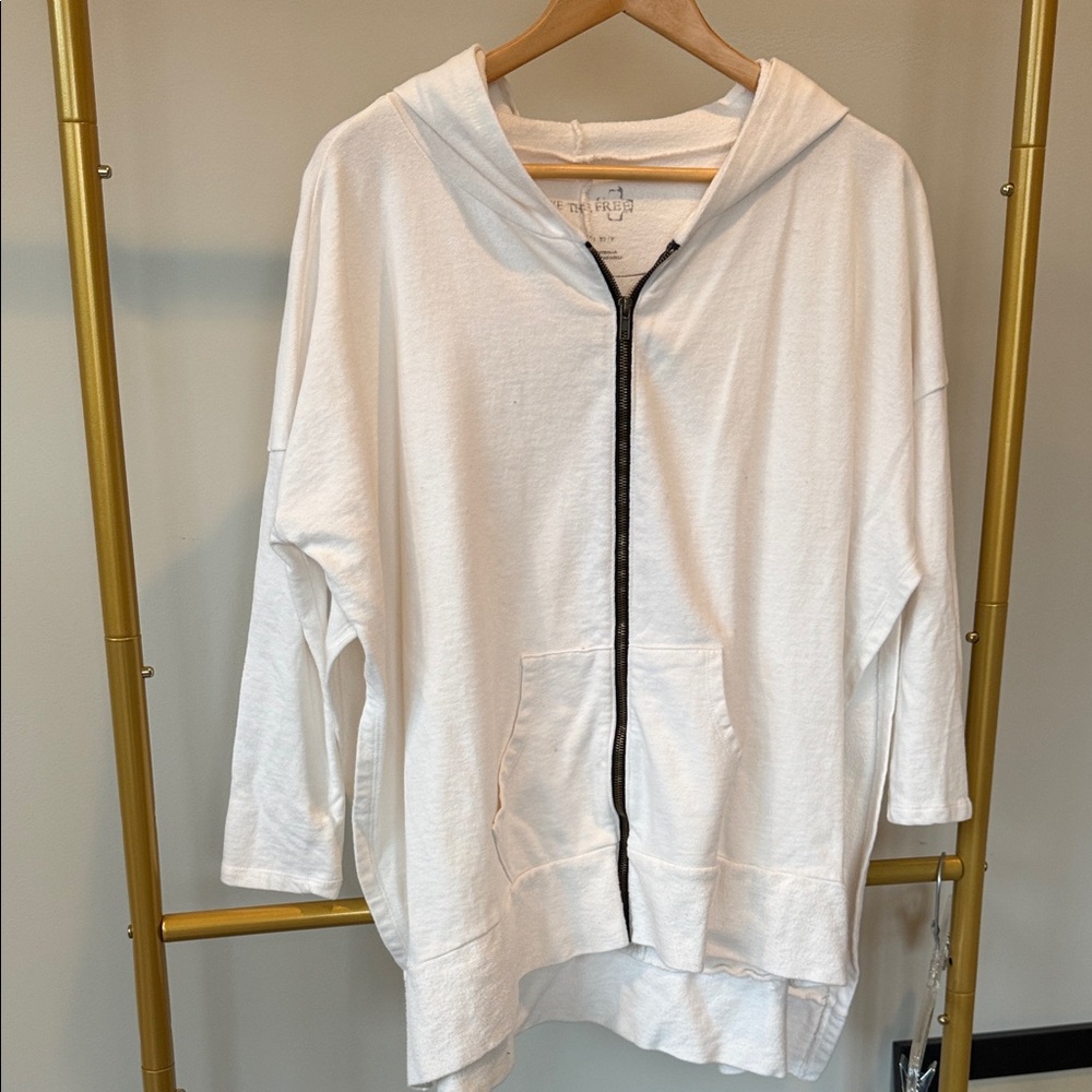 WE THE FREE Off-White Hooded Jacket